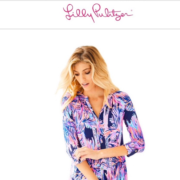 Lilly Pulitzer Bailor Dress - size M - Picture 1 of 1